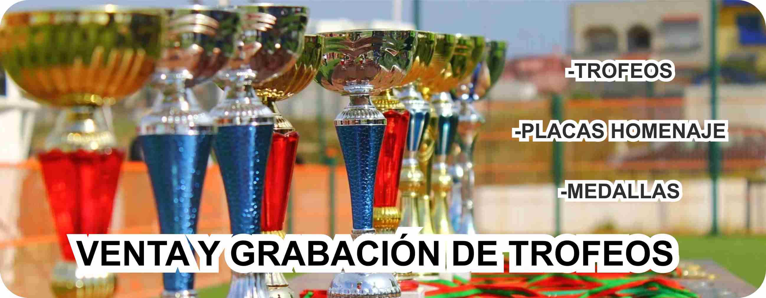 Placas homenaje, Trofeos en Córdoba