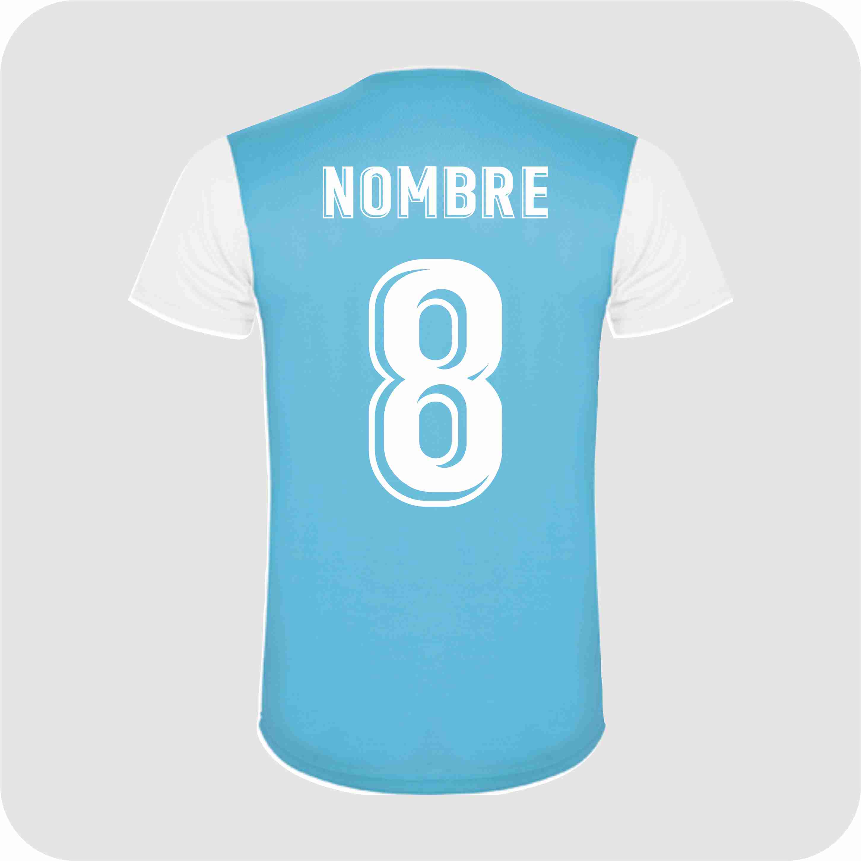 Nombres camisetas futbol, Dorsal en Córdoba